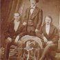 PHOTO BUFFALO BILL CODY TEXAS JACK WILD BILL HICKOK1873 LAWMAN GUNFIGHTERS POKER