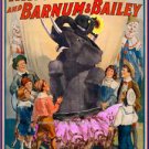 RINGLING BROTHERS AND BARNUM & BAILEY CLOWNS DUMBO DANCING ELEPHANT POSTER PHOTO