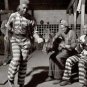 Vintage African American Convicts Prison Jail Music Dancing Guitar Picking Photo