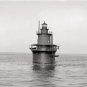 Lighthouse Boston Calm Ocean Waters Nostalgic Nautical Wall Art Picture Photo