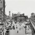 NEW YORK CITY HEROLD SQUARE PHOTO 1908 MANHATTAN BOROUGH BROADWAY TIMES SQUARE