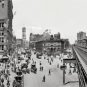 NEW YORK CITY HEROLD SQUARE PHOTO 1908 MANHATTAN BOROUGH BROADWAY TIMES SQUARE