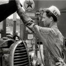 Texaco Gas Station 1940 Photo Nostalgic Antique Automobiles Vintage Oil Company