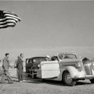32TH President Franklin D Roosevelt Rare 1936 Photo Convertible Presidental Car