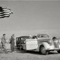 32TH President Franklin D Roosevelt Rare 1936 Photo Convertible Presidental Car