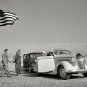 32TH President Franklin D Roosevelt Rare 1936 Photo Convertible Presidental Car
