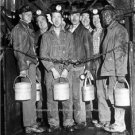 UNIQUE KENTUCKY COAL MINERS 1930 PHOTO FUEL OIL LANTERNS COAL DUST MINING SHAFTS