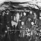WEST VIRGINIA COAL MINERS PHOTO 1880 OIL LANTERNS COAL DUST MINING SHAFTS