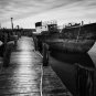 Boat Clouds Calm Ocean Water Nostalgic Nautical Wall Art Picture Photo Gift Idea