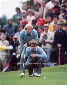 Jack Nicklaus Tom Watson 1977 Ryder Cup Golf Photo WOW