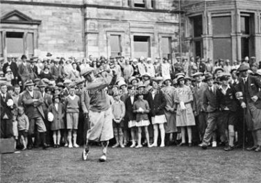 BOBBY JONES JR PHOTO ST ANDREWS OLD COURSE SCOTLAND OLDEST COURSE IN THE WORLD