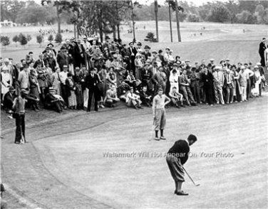 Rare Bobby Jones Horton Smith First Masters Champion Golf Tournament1934 Photo