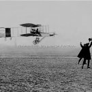 Historic Voisin Biplane Flight Henri Farman Paris French Pilot Aviator Photo