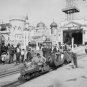NEW YORK CITY THE BIG APPLE RAILROAD CONEY ISLAND AMUSEMENT PARK RESORT PHOTO