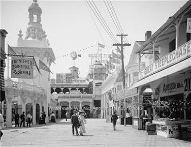 NEW YORK CITY BROOKLYN THE BIG APPLE CONEY ISLAND AMUSEMENT PARK RESORT PHOTO