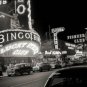 Las Vegas Strip 1950'S Mob Run Roulette Wheels Gambling Casinos Stud Poker Photo