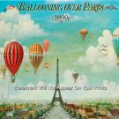 Vintage Hot Air Ballooning Travel Perfect Wall Art Office Retail Photo Picture