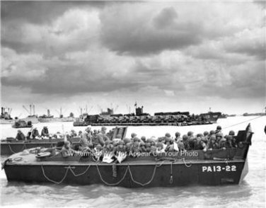 Landing Craft Historical World War II Heros Army D Day Invasion Photo Naval Ship