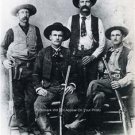 Texas Rangers 1892 Law Men of the Old West Rare Photo