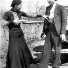 BONNIE & CLYDE GANGESTERS MURDERERS TEXAS RANGER PUBLIC ENEMY BARROW GANG PHOTO
