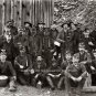 VINTAGE 1905 PHOTO COAL MINERS WEST VA FUEL OIL LANTERNS COAL DUST MINING SHAFTS