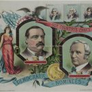 1884 GROVER CLEVELAND PRESIDENTIAL CAMPAIGN POSTER PHOTO DEMOCRATIC WHITE HOUSE