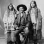 NATIVE AMERICAN APACHE INDIAN CHIEF GERONIMO 1907 PHOTO NIECES WESTERN PLAINS