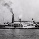 STEAM POWER PADDLE WHEEL BOAT ANTIQUE MAIL PHOTO U.S. POSTAL MAILMAN POSTMAN