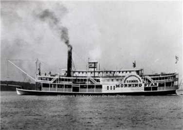 STEAM POWER PADDLE WHEEL BOAT ANTIQUE MAIL PHOTO U.S. POSTAL MAILMAN POSTMAN