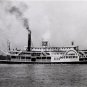 STEAM POWER PADDLE WHEEL BOAT ANTIQUE MAIL PHOTO U.S. POSTAL MAILMAN POSTMAN