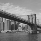 VINTAGE BROOKLYN BRIDGE PHOTO NEW YORK CITY MANHATTAN EMPIRE STATE BUILDING