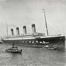 White Star Ocean Liner Passenger Ship Olympic Maiden Voyage New York 1911 Photo