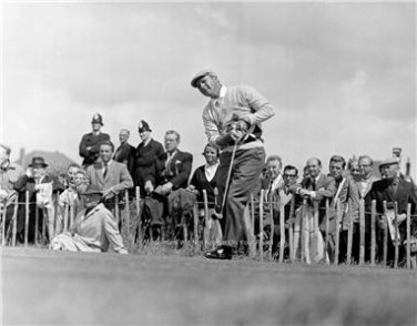 ARNOLD PALMER GOLF PROFESSIONAL WORLD GOLF HALL OF FAME BRITISH OPEN 1965 PHOTO