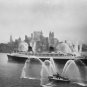 QUALITY AMERICANA WALL ART SS FRANCE CRUISE SHIP NEW YORK HARBOR PHOTO 1962