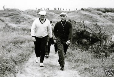 Arnold Palmer Jack Nicklaus 1965 British Open 13 x 19