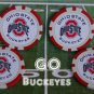 Ohio State Buckeyes College Football Lucky Keepsake Ball Marker Collectible Gift