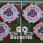 Ohio State Buckeyes College Football Lucky Keepsake Ball Marker Collectible Gift