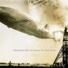 VINTAGE 1937 PHOTO HINDENBURG AIRSHIP LAKEHURST NAVAL AIR STATION NEW JERSEY