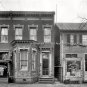 Depression Era White Barber Shop Hair Cuts Club Man Hot Razor Shave Pole Photo