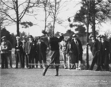 Bobby Jones Rare Very First Masters Champion Golf Tournament 1934 Augusta Photo