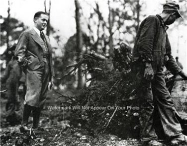 RARE BOBBY JONES AUGUSTA NATIONAL GOLF COURSE MASTERS ATLANTA BEING BUILT PHOTO