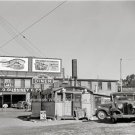 NEW HAMPSHIRE RAINBOW VETS DINER PHOTO 1936 VINTAGE NOSTALGIC SIGNS AUTOMOBILES