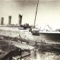 RARE TITANIC CONSTRUCTION PHOTO DISASTER 1912 WHITE STAR OCEAN PASSENGER SHIP