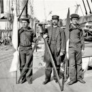 RARE CIVIL WAR NAVY SHIP BETWEEN THE STATES UNION ARMY 1865 PHOTO YANKEES REBELS