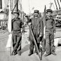 RARE CIVIL WAR NAVY SHIP BETWEEN THE STATES UNION ARMY 1865 PHOTO YANKEES REBELS