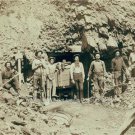 VINTAGE MONTANA MINE PHOTO 1889 GOLD DUST NUGGETS PANNING ORE KLONDIKE GOLD RUSH