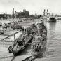 RARE VINTAGE NEW ORLEANS TORPEDO BOAT PHOTO 1906 AMERICA PADDLE WHEEL RIVER TUG
