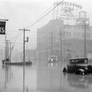 OHIO RIVER LOUISVILLE FLOOD 1937 BOATS AUTOMOBILES WORST NATURAL DISASTER PHOTO