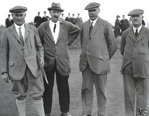 Harry Vardon, Ted Ray, Braid, Herd Very Rare 11 x 14