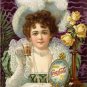 COCA COLA PHOTO AD SODA FOUNTAINS VICTORIAN ERA COKE VINTAGE ADVERTISING ART